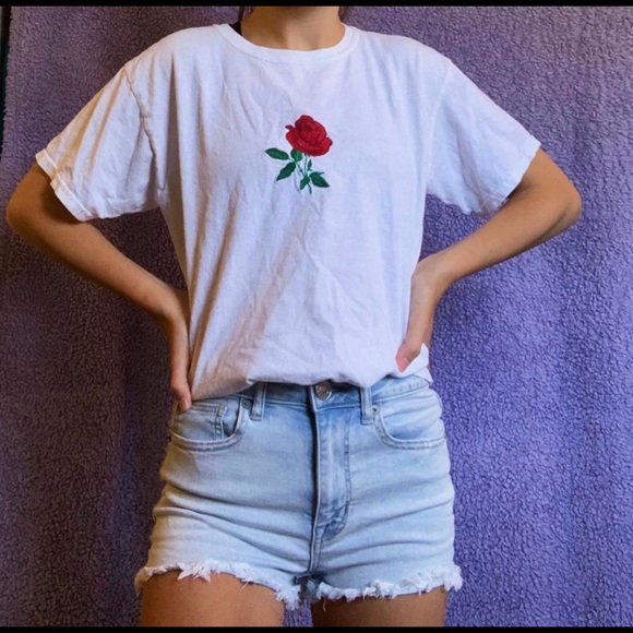 Brandy Melville Tops - Brandy rose tee